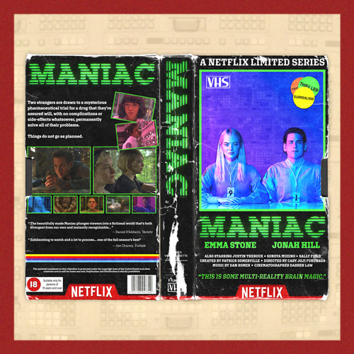 Maniac VHS Concept Cover